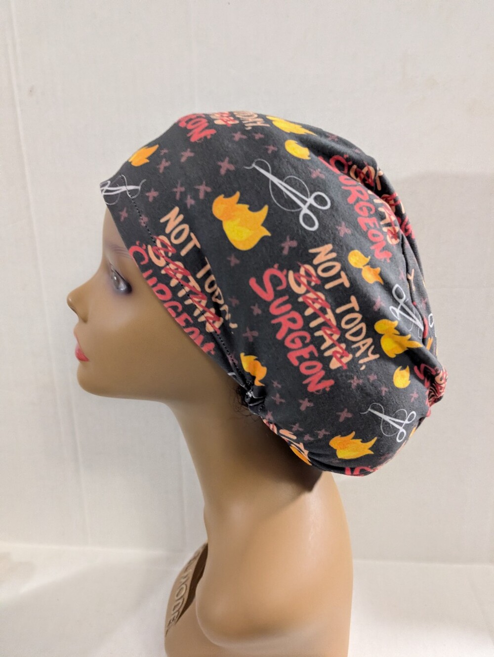 Not Today Surgeon, Euro Style Scrub Cap, Scrub Cap
